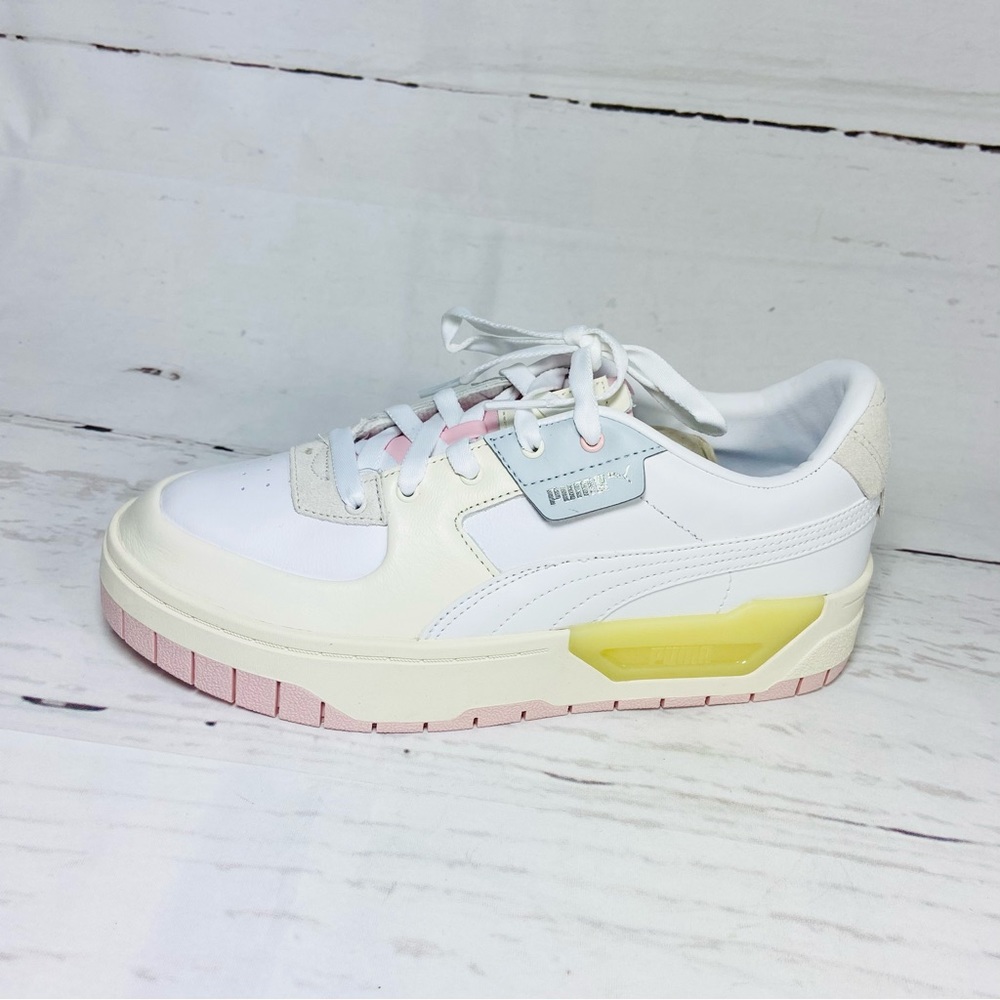 Puma Cali Dream Chunky Womens Platform Sneakers Pastel Leather Size‎ 9.5